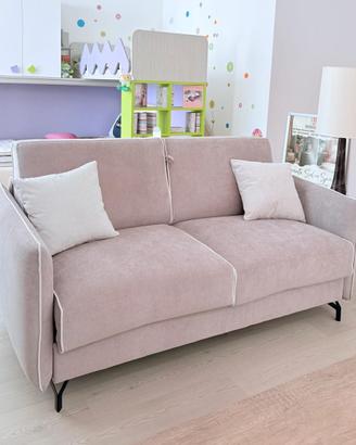 DIVANO LETTO 3 POSTI L.187  - MATERASSO H.15