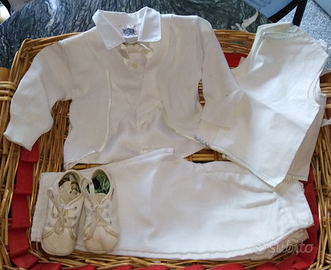 Completino battesimo bimbo, seconda mano