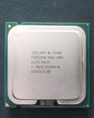 Processore Intel Pentium E5400 Dual core