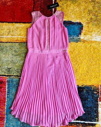 Vestito da ragazza,rosa,pizzo,Marciano,Tg.14 anni