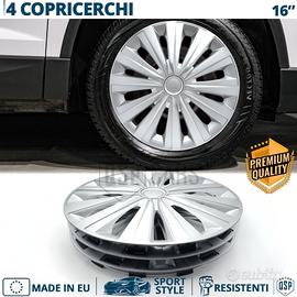 Copricerchi per NISSAN da 16 Coppette Silver