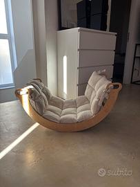 arco da arrampicata Montessori con cuscino