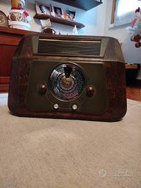 Radio d'epoca anni 40 Nicoletta IF Verticale 