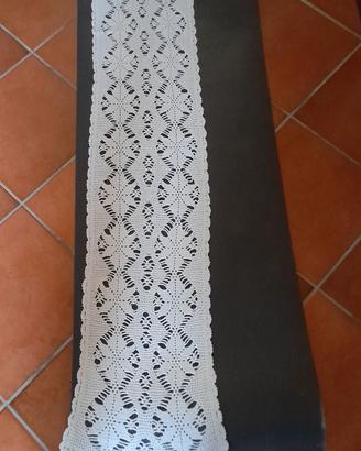 Runner da tavolo uncinetto cotone