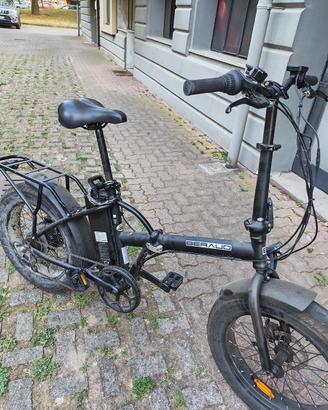 Bici elettrica pieghevole Beraud Fat Bike 20