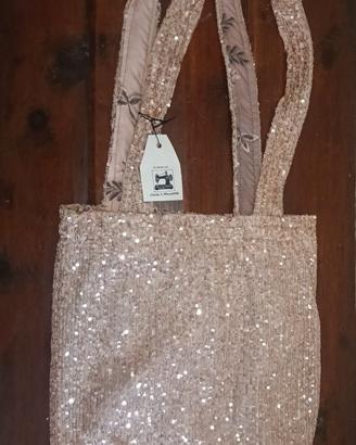 Borsa artigianale in stoffa