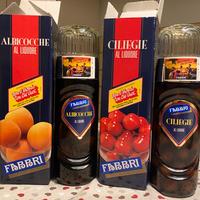 Fabbri Albicocche e Ciliegie al liquore Anni 80/90