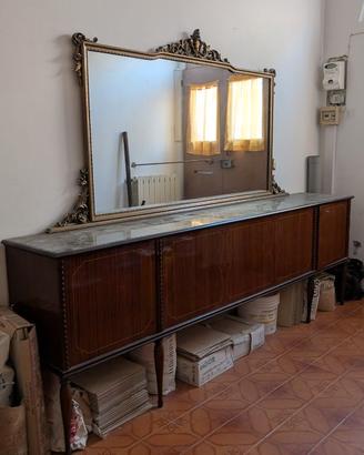 Mobile lungo con specchio classico