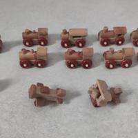 Sorpresine Kinder "Veicoli in Legno"