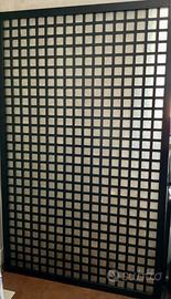 Enorme pannello in legno e MADREPERLA AUTENTICA