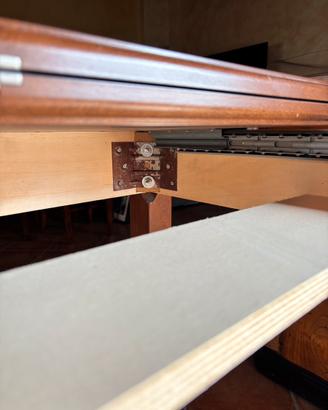 Tavolo in legno quadrato 88 cm di lato