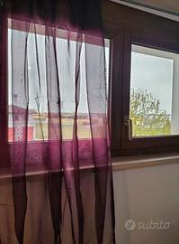 6 Tende Trasparenti VIOLA
