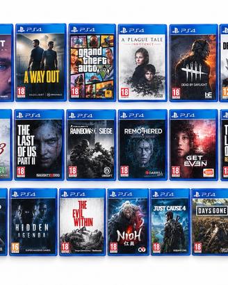 Giochi ps4