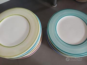 piatto ceramica marchigiana 32 cm