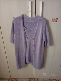 Twin Set 2pz donna vintage anni 90 tg Unica