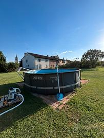 Piscina intex rotonda ultra xtr frame 4,8mx1,2m