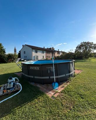 Piscina intex rotonda ultra xtr frame 4,8mx1,2m