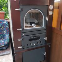 Forno Clementi refrattario inox pizza teglia carne