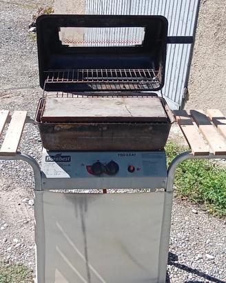 Fornello barbecue a gas