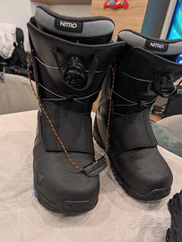 scarponi da snowboard NITRO e attacchi 