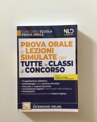 Libro preparazione prova orale concorso docenti