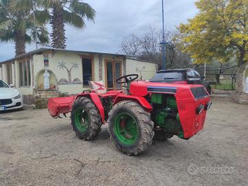 trattore Goldoni 928 DT con fresa