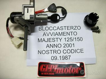 Bloccasterzo avviamento Yamaha Majesty 125/150 