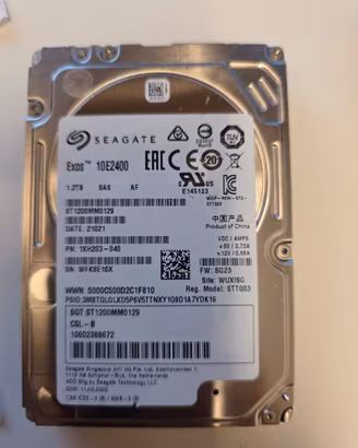 Seagate Exos 10E2400 1.2TB SAS hdd