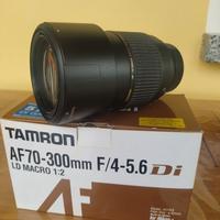 Tamron 70 - 300 f/4 -5.6 compatibile nikon