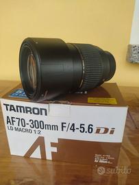 Tamron 70 - 300 f/4 -5.6 compatibile nikon