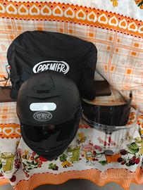 Casco Première Helmets Devil Nero Opaco