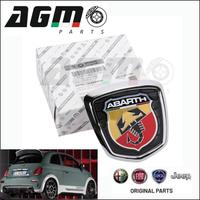 Stemma cromato emblema logo posteriore originale f