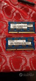 Moduli RAM Elpida 2GB DDR3 per Notebook