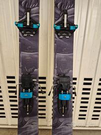 Sci alpinismo ragazzo set sci attacchi e pelli