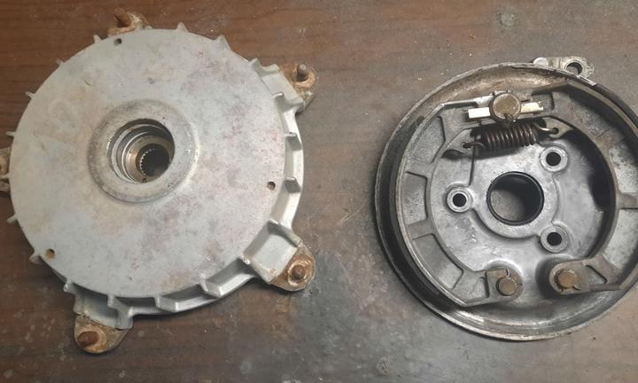 Piatto e mozzo ruota vespa smallframe