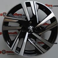 4 cerchi lega peugeot 208 (p21) "soho" r16 lt284