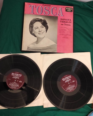 Tosca .Cofanetto Vinile Renata Tebaldi