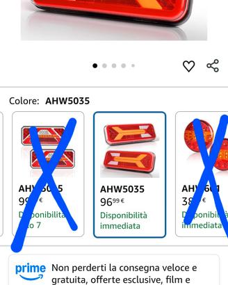 Fari posteriori Camion UNIVERSALI nuovi