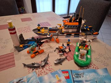 Lego city pattuglia guardia costiera