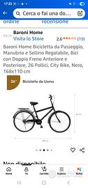 bici comprata su Amazon 