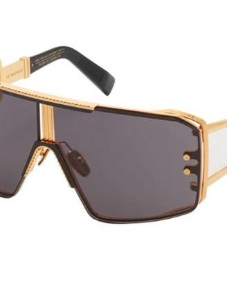 Occhiali Balmain LE MASQUE Nero Oro in titanio