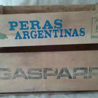 Cassette da frutta in legno antiche Argentinas