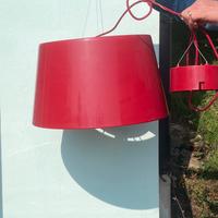 Lampada ikea in alluminio laccato