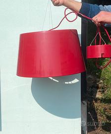 Lampada ikea in alluminio laccato