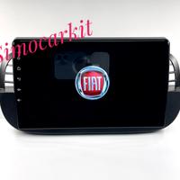 Car tablet 9 pollici android 12 carplay x fiat 500