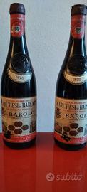 Barolo cantina Marchesi di Barolo 1970