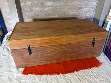 Cassapanca vintage restyle con LED
