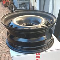 4 cerchi in ferro colore nero R15 