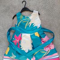 Vestito senza maniche bambina 6 -7 anni