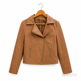 GIACCA ECOPELLE CAMEL
